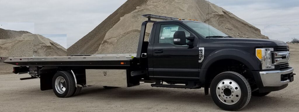 Flatbed Tow Truck